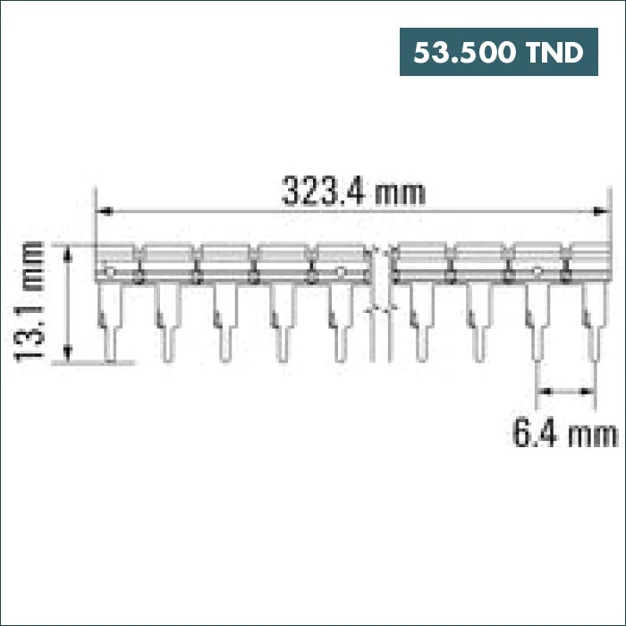 Acheter Pont De Connexion TCC 6.4/51 OR Weidmüller en Tunisie -  Disponible au meilleur prix sur CoThings