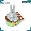 Acheter Potentiomètre 15mm Axe 50K en Tunisie - Disponible au meilleur prix sur CoThings