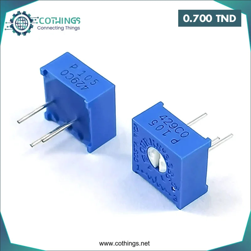 Acheter Potentiomètre de préciscion coupe-Pot 3386P 1K en Tunisie -  Disponible au meilleur prix sur CoThings