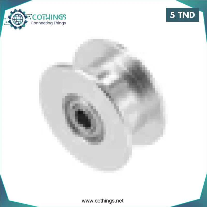 Acheter poulie GT2 sans dents alésage 5 mm pour courroie roue folle 6 mm en Tunisie -  Disponible au meilleur prix sur CoThings