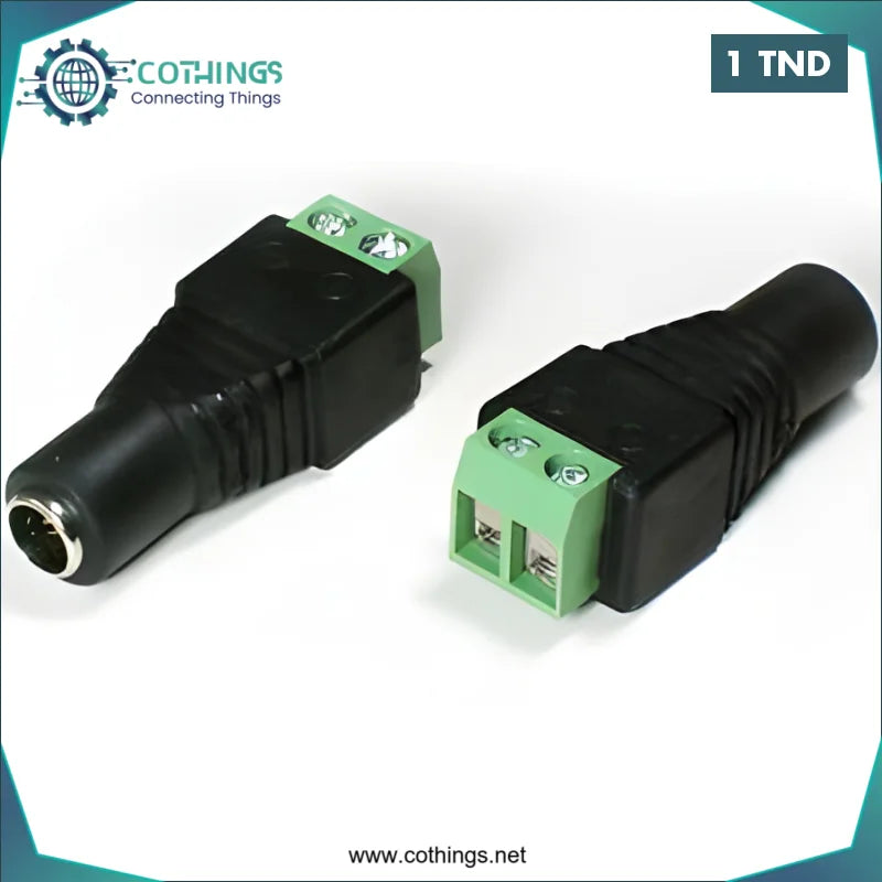 Acheter PRISES JACK 5.5 A VISSER FEMELLE en Tunisie -  Disponible au meilleur prix sur CoThings