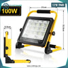 Acheter Projecteur LED 100W Rechargeable IP65 Projecteur solaire en Tunisie - Disponible au meilleur prix sur CoThings