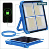 Acheter Projecteur solaire 200w rechargeable avec batteries 18650 sortie Port USB 5V/2A en Tunisie - Disponible au meilleur prix sur CoThings