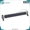 Acheter Rallonge multiprise avec bloc rotatif de 6 prises 2P+T Surface , interrupteur , parafoudre et cordon longueur 1,5m - blanc / gris foncé en Tunisie - Disponible au meilleur prix sur CoThings
