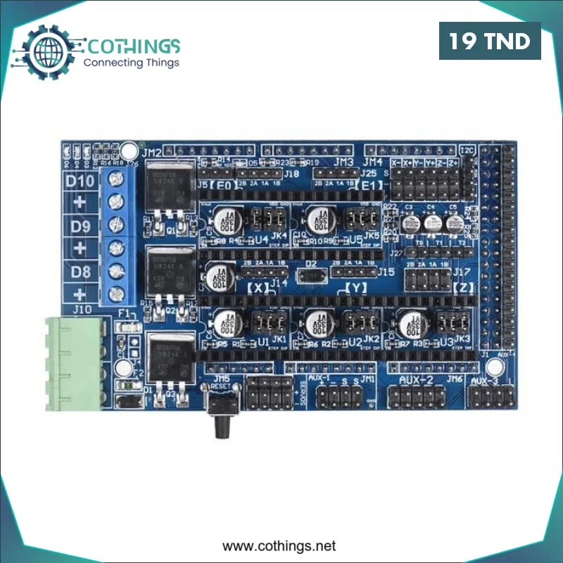 Acheter Ramps 1.5 Ramps amélioré de carte d’expansion de contrôleur pour l’imprimante Reprap 3D en Tunisie -  Disponible au meilleur prix sur CoThings