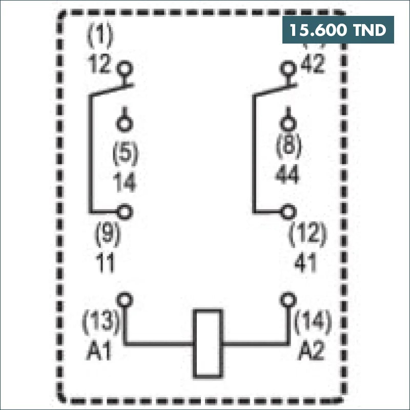 Acheter RCM270730 Relais 2 Contact 230V Weidmüller en Tunisie -  Disponible au meilleur prix sur CoThings