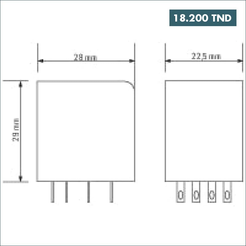 Acheter RCM570524 RELAIS 4 CONTACT 24 VAC Weidmüller en Tunisie -  Disponible au meilleur prix sur CoThings