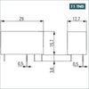 Acheter Relais de Communication 24VDC 8A 2 INV Weidmüller en Tunisie - Disponible au meilleur prix sur CoThings