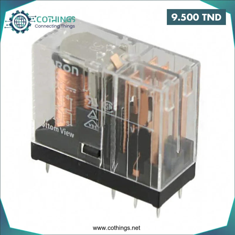 Acheter Relais Omron G2R-2-24V DPDT (Double pôle/double jet) en Tunisie -  Disponible au meilleur prix sur CoThings