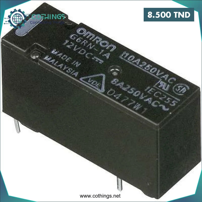 Acheter Relais Omron G6RN-1-12VDC en Tunisie -  Disponible au meilleur prix sur CoThings