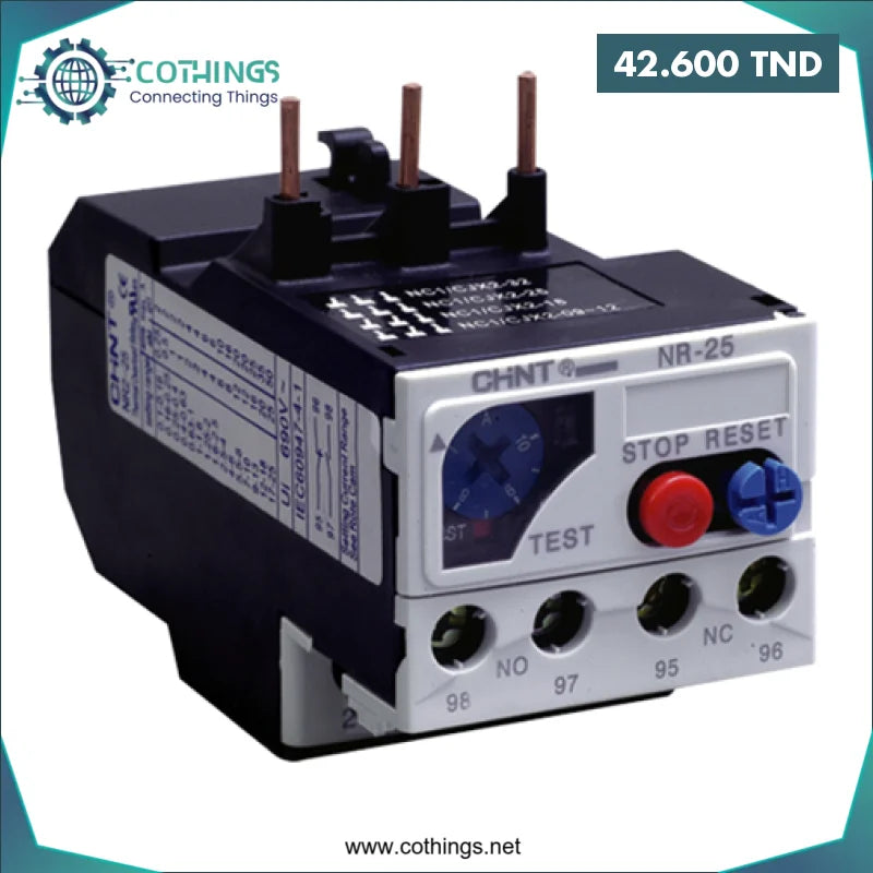 Acheter Relais Thermique NR2-25 12-18A CHINT en Tunisie -  Disponible au meilleur prix sur CoThings