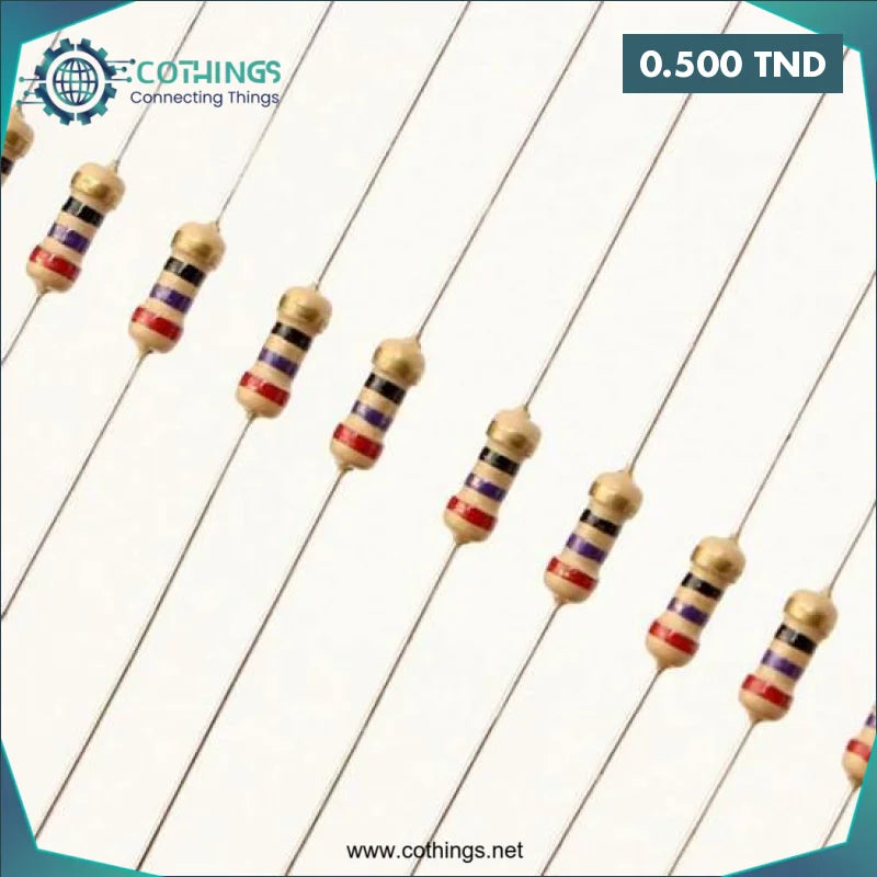 Acheter Résistance 10M 1 / 4W 5% (10 pcs) en Tunisie -  Disponible au meilleur prix sur CoThings