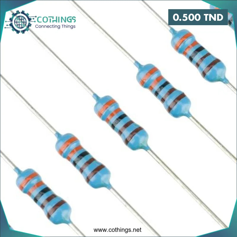 Acheter Résistance 3.3KΩ 1/4W 1% (10 PCS) en Tunisie -  Disponible au meilleur prix sur CoThings