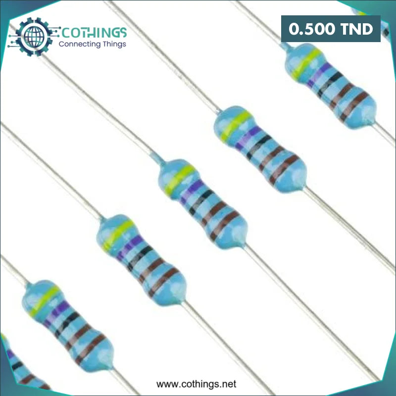 Acheter Résistance 4.7KΩ 1/4W 1% (10 pièces) en Tunisie -  Disponible au meilleur prix sur CoThings