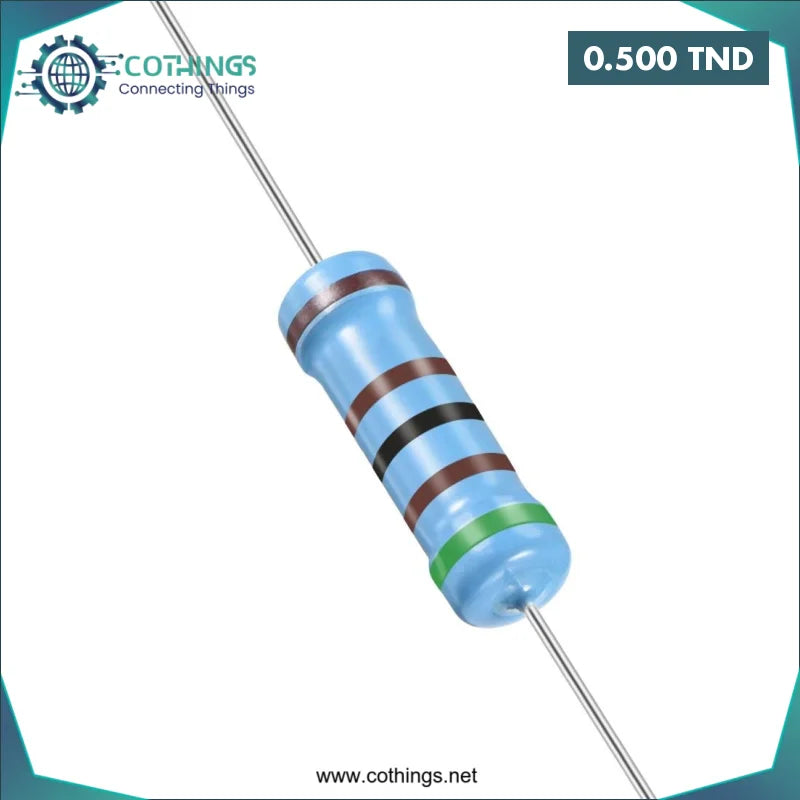 Acheter Résistance 5.1k 1/4W 1% (10 pièces) en Tunisie -  Disponible au meilleur prix sur CoThings