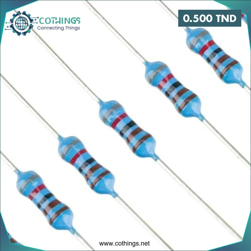 Acheter Résistance 8.2KΩ 1/4W 1% (10 PCS) en Tunisie -  Disponible au meilleur prix sur CoThings