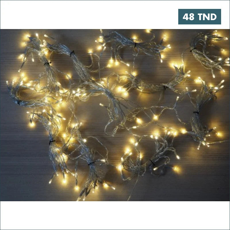 Acheter Rideau lumineux Hauteur 3M LED lumière Blanc chaud en Tunisie -  Disponible au meilleur prix sur CoThings