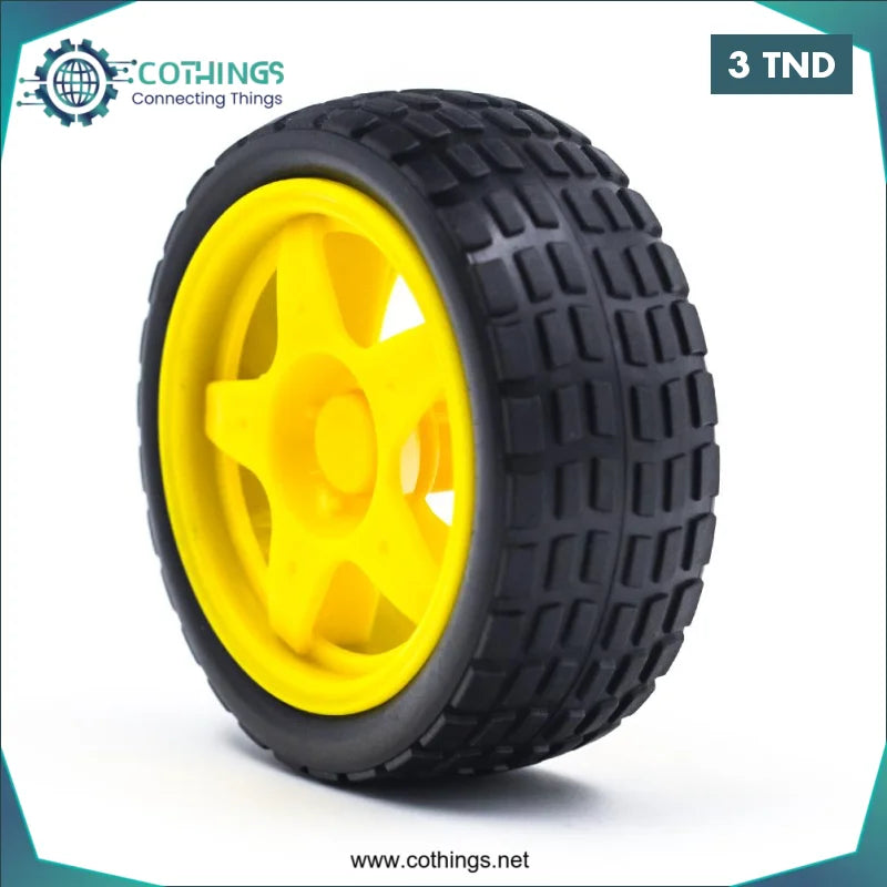 Acheter Roue Pneu 66mm *28mm en Tunisie -  Disponible au meilleur prix sur CoThings