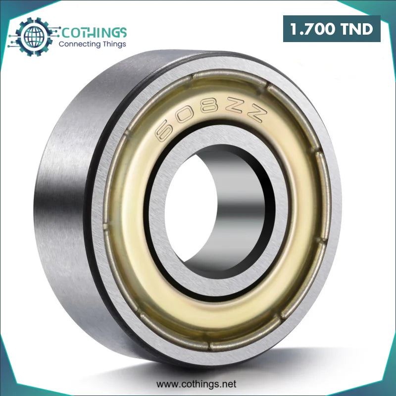 Acheter Roulement à billes blindés 608ZZ 8x22x7 en Tunisie -  Disponible au meilleur prix sur CoThings