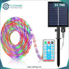 Acheter Ruban RGB solaire avec télécommande 5m décoratif d'extérieur en Tunisie - Disponible au meilleur prix sur CoThings