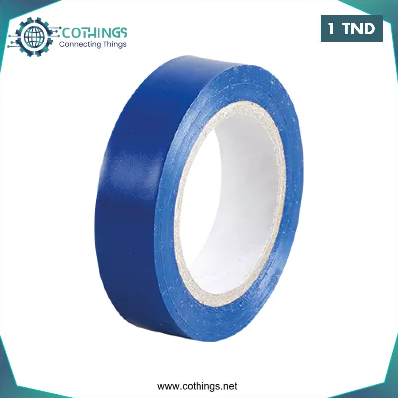 Acheter Ruban toile isolant 10 mètres largeur Bleu 1 cm en Tunisie -  Disponible au meilleur prix sur CoThings