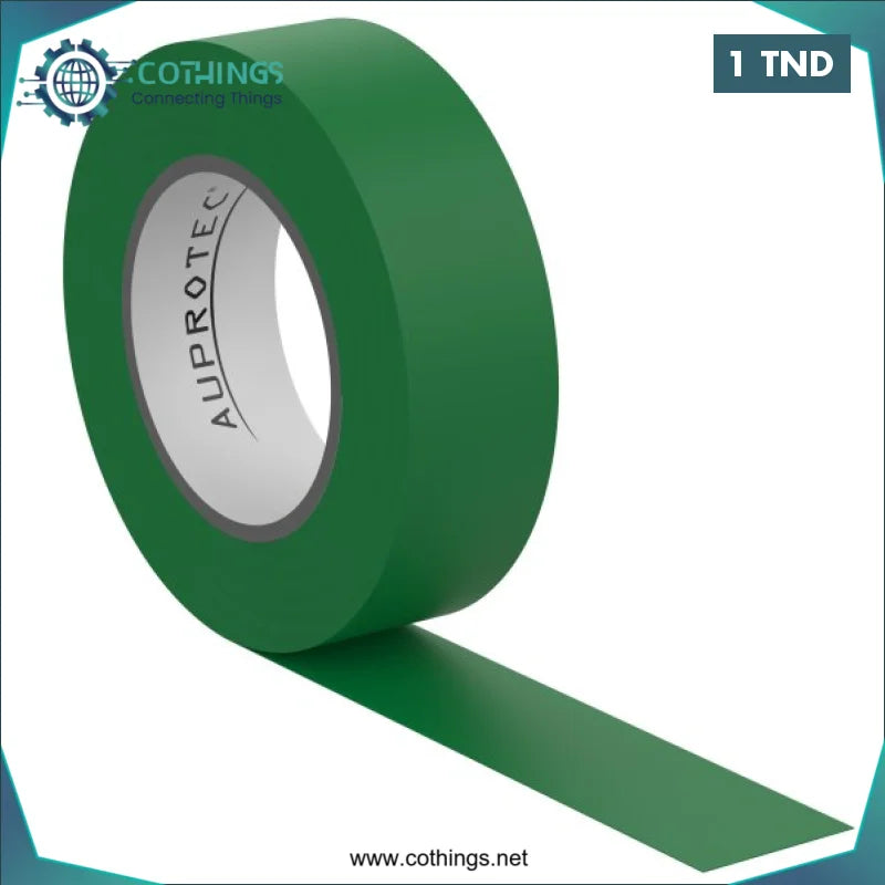 Acheter Ruban toile isolant 10 mètres largeur Vert 1 cm en Tunisie -  Disponible au meilleur prix sur CoThings