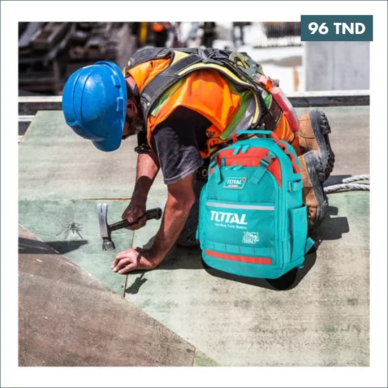 Acheter SAC À DOS TOTAL POUR OUTILS 8KG en Tunisie -  Disponible au meilleur prix sur CoThings