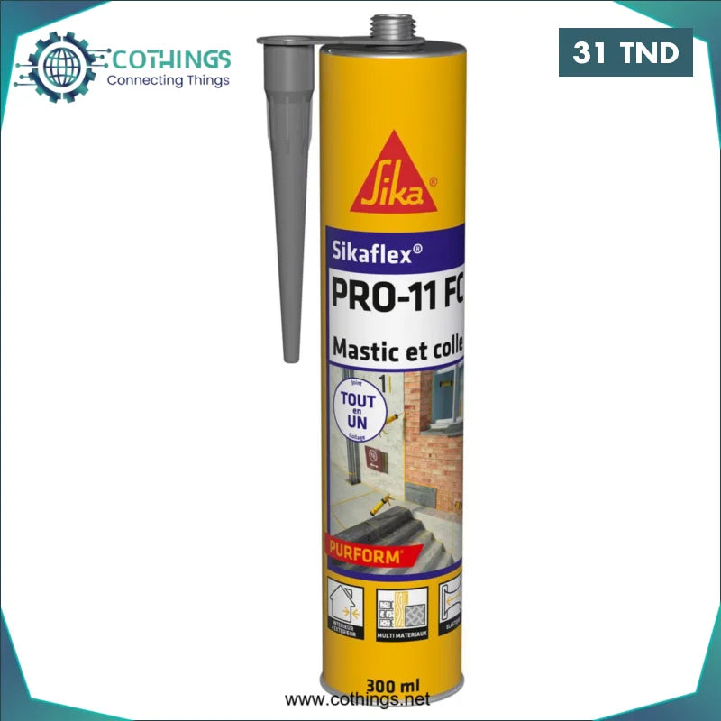 Acheter Siliconne Sikaflex PRO 11 GRIS en Tunisie -  Disponible au meilleur prix sur CoThings