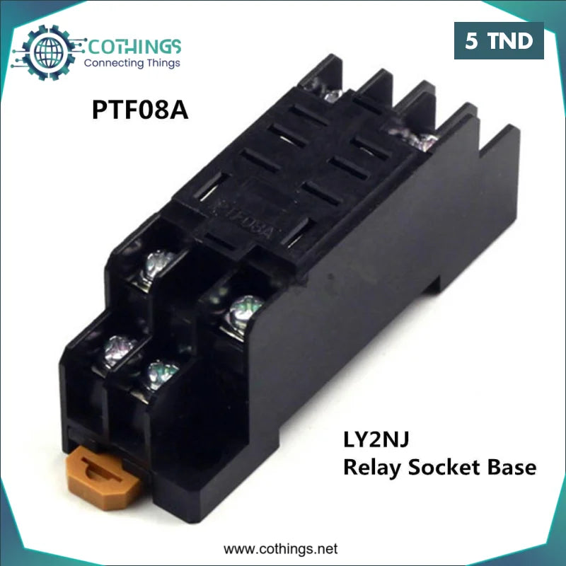 Acheter Socle de prise LY2NJ pour Relais en Tunisie -  Disponible au meilleur prix sur CoThings