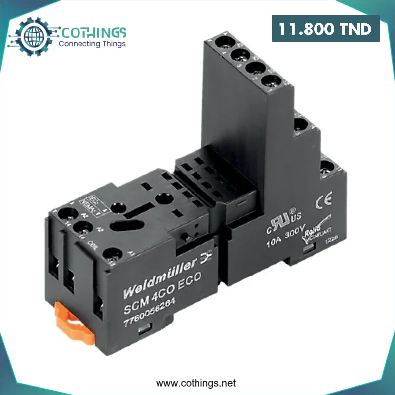 Acheter Socle de Relais SCM 2CO Weidmüller en Tunisie -  Disponible au meilleur prix sur CoThings