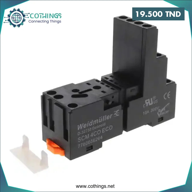 Acheter Socle De Relais de la série DRM SCM 4CO ECO Weidmüller en Tunisie -  Disponible au meilleur prix sur CoThings