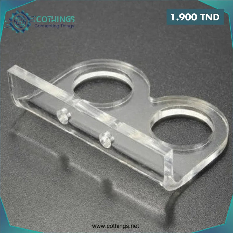 Acheter Support fixe en acrylique pour HCSR04 Module à ultrasons en Tunisie -  Disponible au meilleur prix sur CoThings