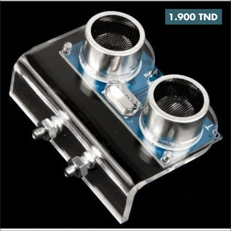 Acheter Support fixe en acrylique pour HCSR04 Module à ultrasons en Tunisie -  Disponible au meilleur prix sur CoThings