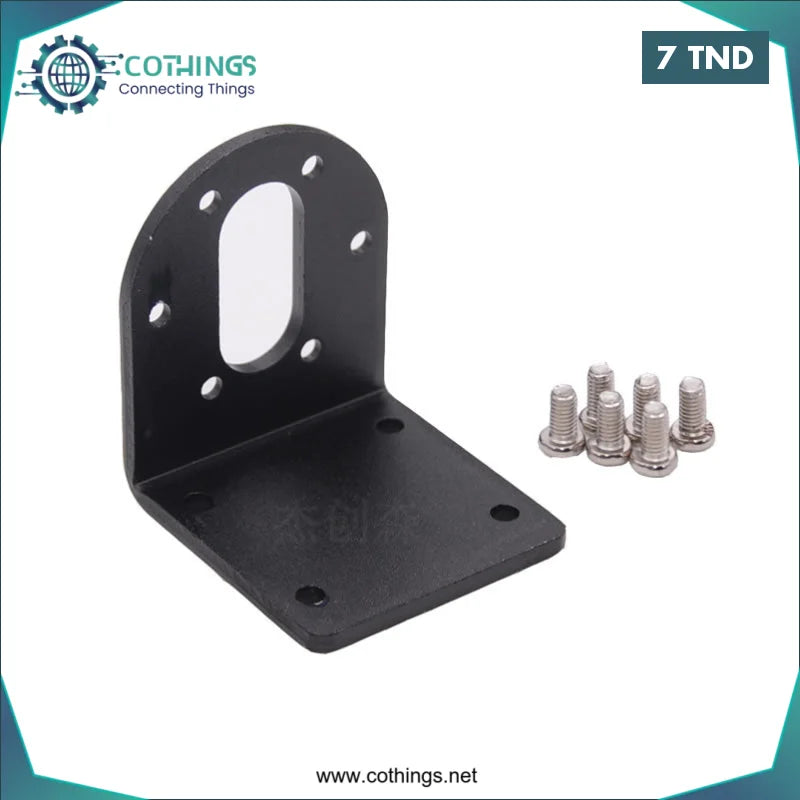 Acheter Support Motor réducteur 37MM avec vis en Tunisie -  Disponible au meilleur prix sur CoThings
