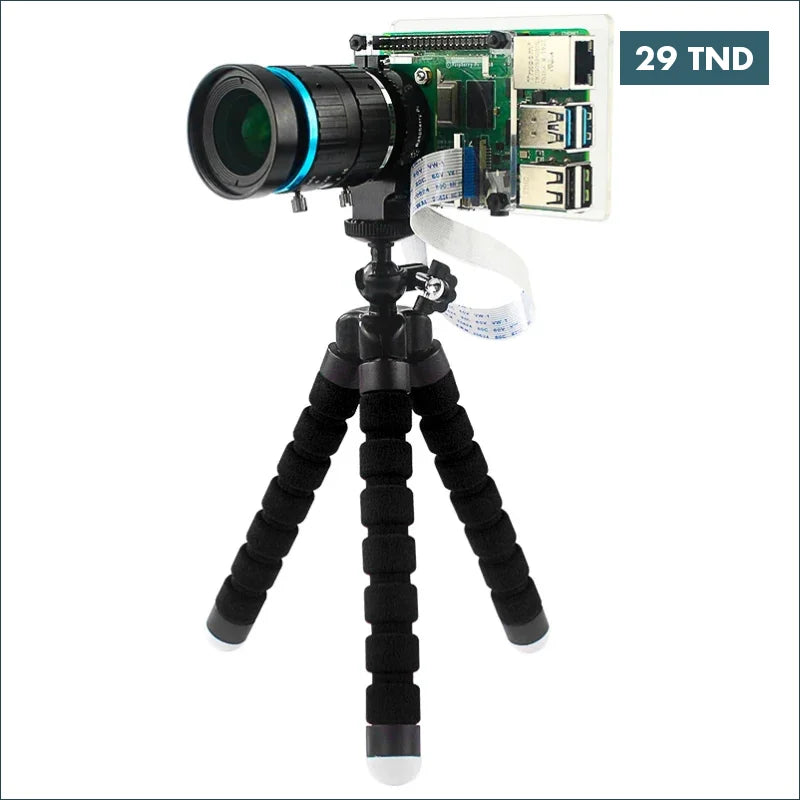 Acheter Support Trépied octopus flexible pour SmartPhone et caméra Raspberry PI en Tunisie -  Disponible au meilleur prix sur CoThings