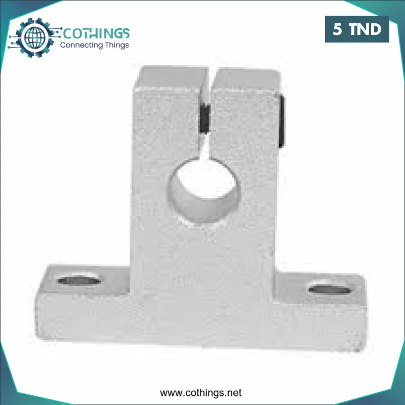 Acheter Support de type vertical SK8 SH8 d’extrémité d’arbre de rail linéaire de 8 mm en Tunisie -  Disponible au meilleur prix sur CoThings