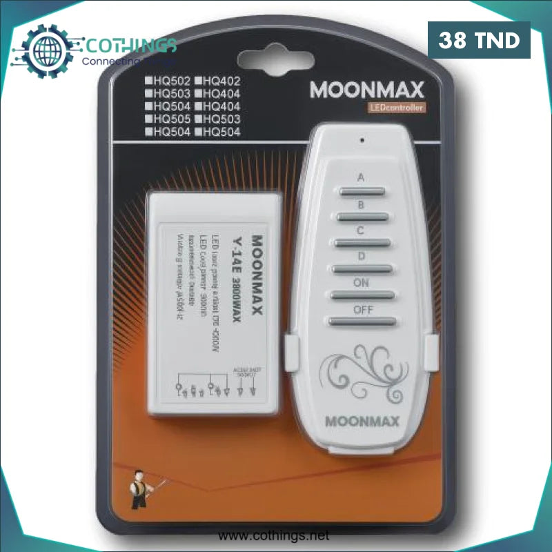 Acheter Switcher Télécommande 4 Sortie pour appareils électriques Moonmax 1000Wx4 en Tunisie -  Disponible au meilleur prix sur CoThings