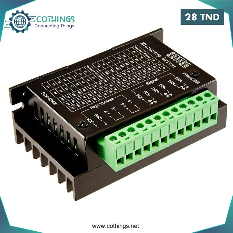 Acheter TB6600 contrôleur de moteur pas à pas 4A 9~42V en Tunisie -  Disponible au meilleur prix sur CoThings