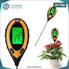 Acheter Testeur d'humidité et PH-mètre numérique 4 en 1 pour sol, température et lumière du soleil, pour le jardinage et l'agriculture avec lumière noire en Tunisie - Disponible au meilleur prix sur CoThings