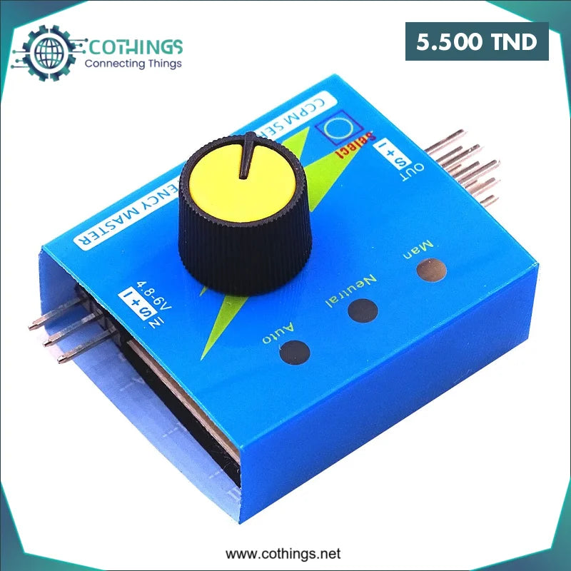 Acheter Testeur de Servo d’engrenage CCPM en Tunisie -  Disponible au meilleur prix sur CoThings