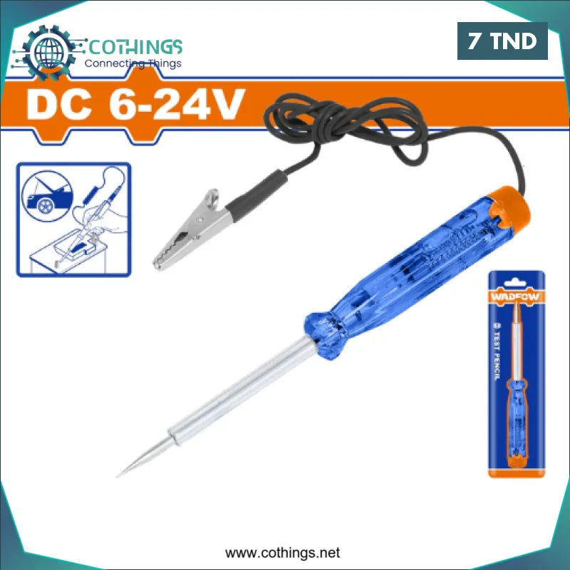 Acheter Testeur de tension 6-24 V Wadfow en Tunisie -  Disponible au meilleur prix sur CoThings