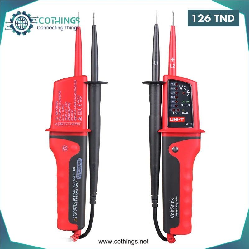 Acheter Testeur de tension Numerique UT15B en Tunisie -  Disponible au meilleur prix sur CoThings