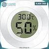 Acheter Thermomètre et hygromètre numérique blanc avec affichage LCD en Tunisie - Disponible au meilleur prix sur CoThings