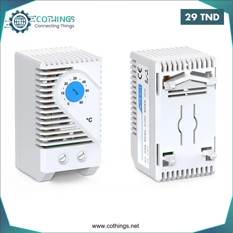 Acheter Thermostat Contrôleur de température ambiante 10A AC250V KTS011 en Tunisie -  Disponible au meilleur prix sur CoThings