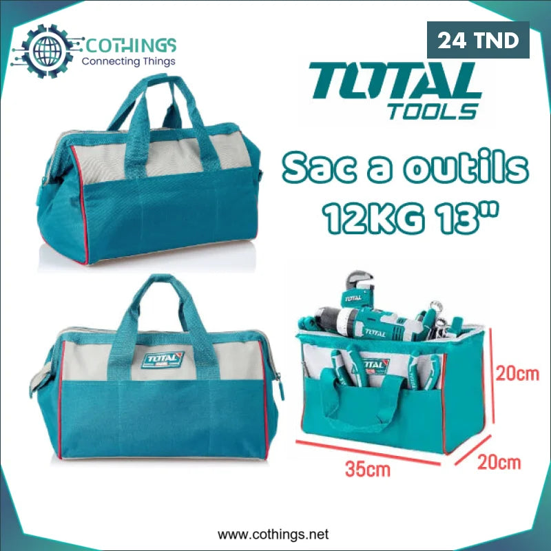 Acheter THT261325 Sac à outils Total en Tunisie -  Disponible au meilleur prix sur CoThings