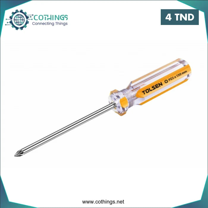 Acheter TOURNEVIS TOLSEN 2X150 en Tunisie -  Disponible au meilleur prix sur CoThings