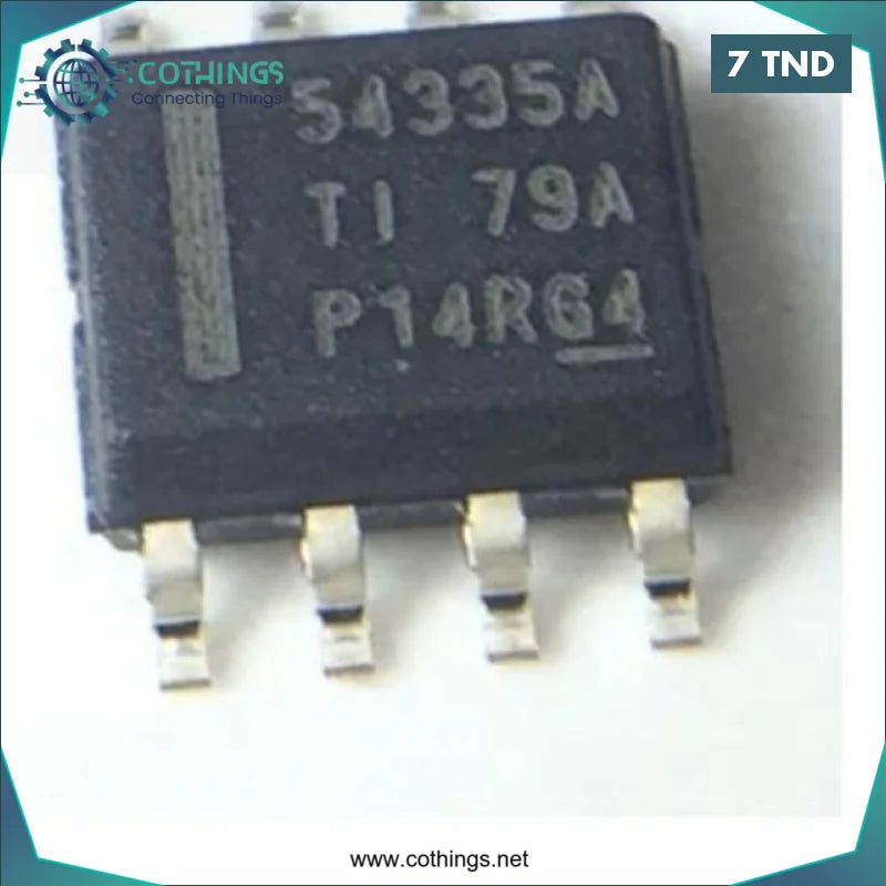 Acheter TPS54335A Entrée 4,5 V à 28 V, 3 A, synchrone, convertisseur abaisseur avec mode éco SOP-8 en Tunisie -  Disponible au meilleur prix sur CoThings