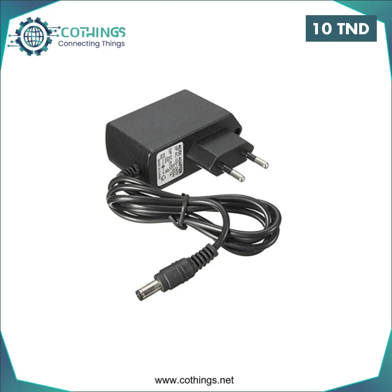 Acheter Transformateur Adaptateur 12V-1A JACK 5.5 de haute qualité en Tunisie -  Disponible au meilleur prix sur CoThings