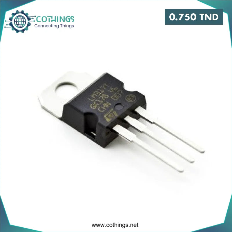 Acheter Transistor LM317T 1,2V-37V - 1,5A en Tunisie -  Disponible au meilleur prix sur CoThings