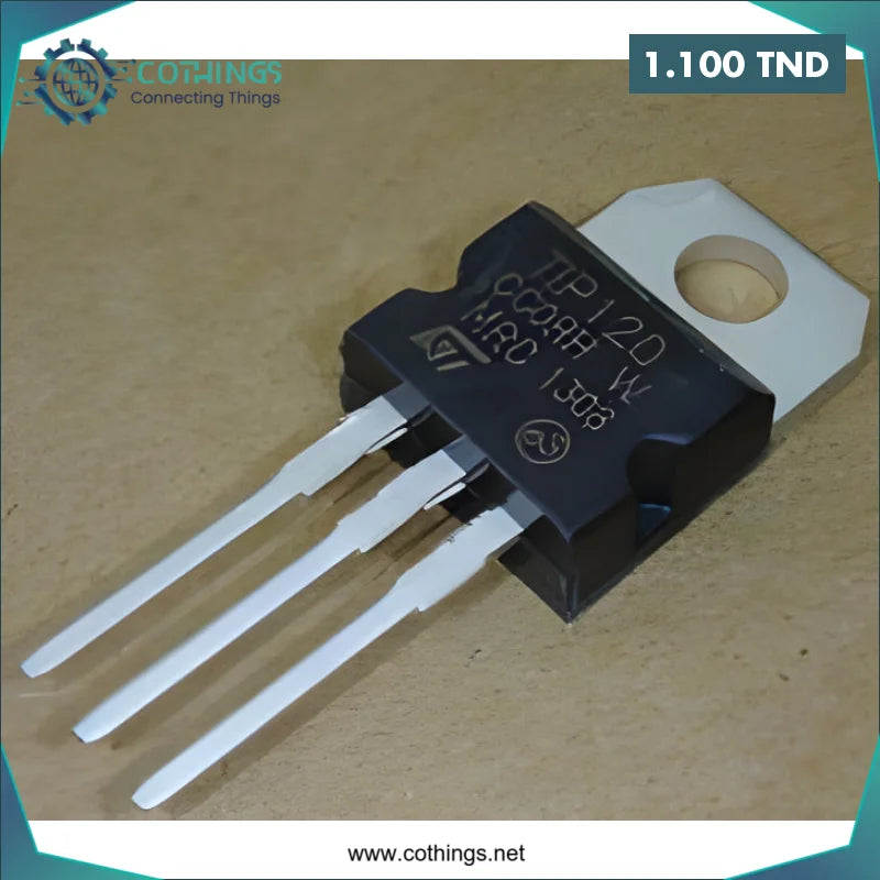 Acheter TRANSISTOR TIP120 en Tunisie -  Disponible au meilleur prix sur CoThings